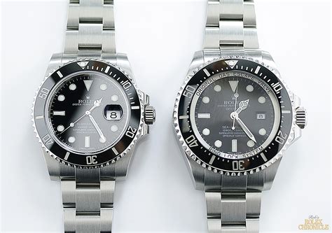 Rolex sea dweller vs deep